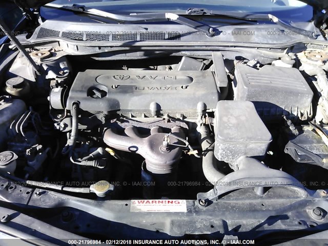 4T1BE46K69U884795 - 2009 TOYOTA CAMRY SE/LE/XLE BLACK photo 10