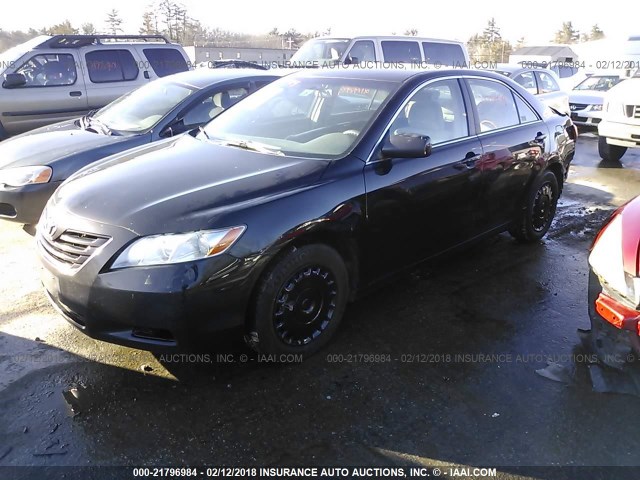4T1BE46K69U884795 - 2009 TOYOTA CAMRY SE/LE/XLE BLACK photo 2