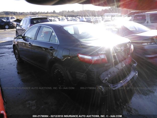 4T1BE46K69U884795 - 2009 TOYOTA CAMRY SE/LE/XLE BLACK photo 3