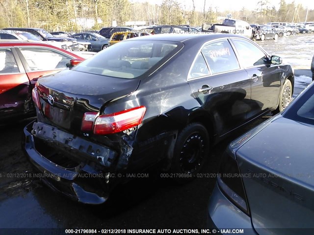 4T1BE46K69U884795 - 2009 TOYOTA CAMRY SE/LE/XLE BLACK photo 4