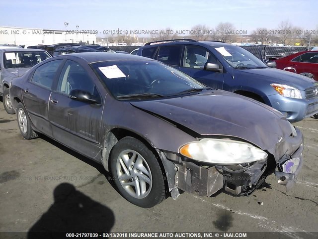 2B3HD46R7YH393203 - 2000 DODGE INTREPID TAN photo 1