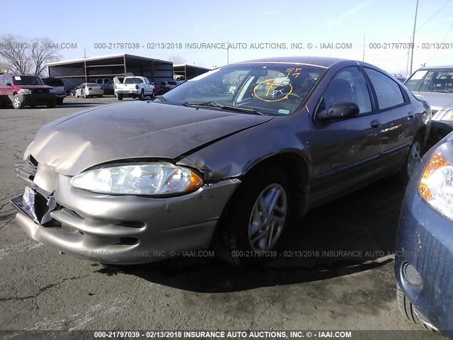 2B3HD46R7YH393203 - 2000 DODGE INTREPID TAN photo 2