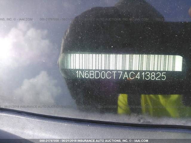 1N6BD0CT7AC413825 - 2010 NISSAN FRONTIER KING CAB SE/LE/NISMO 银色 照片 9