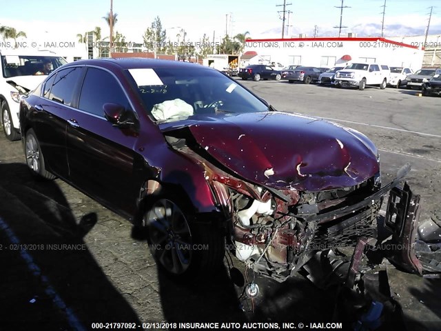 1HGCR2F53FA270202 - 2015 HONDA ACCORD SPORT 红色 照片 1