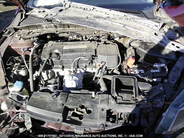 1HGCR2F53FA270202 - 2015 HONDA ACCORD SPORT 红色 照片 10