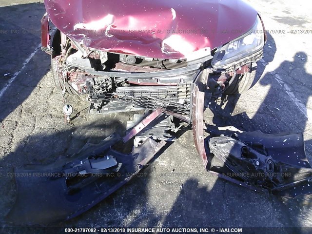 1HGCR2F53FA270202 - 2015 HONDA ACCORD SPORT 红色 照片 6