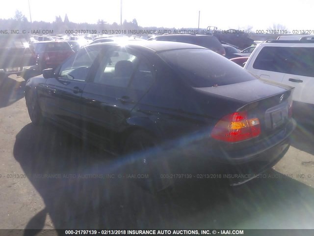 WBAAZ33414KP87395 - 2004 BMW 325 IS SULEV BLACK photo 3