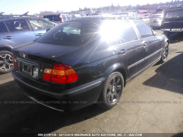 WBAAZ33414KP87395 - 2004 BMW 325 IS SULEV BLACK photo 4