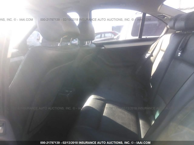 WBAAZ33414KP87395 - 2004 BMW 325 IS SULEV BLACK photo 8