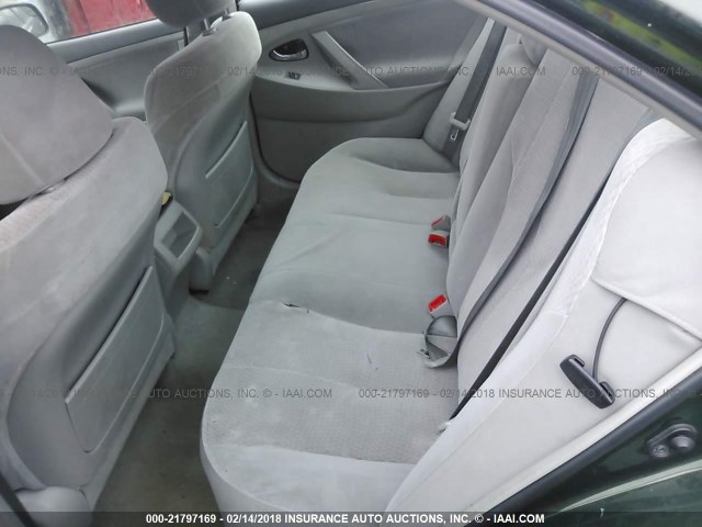 4T1BF3EK8BU612487 - 2011 TOYOTA CAMRY SE/LE/XLE Зеленый фото 8