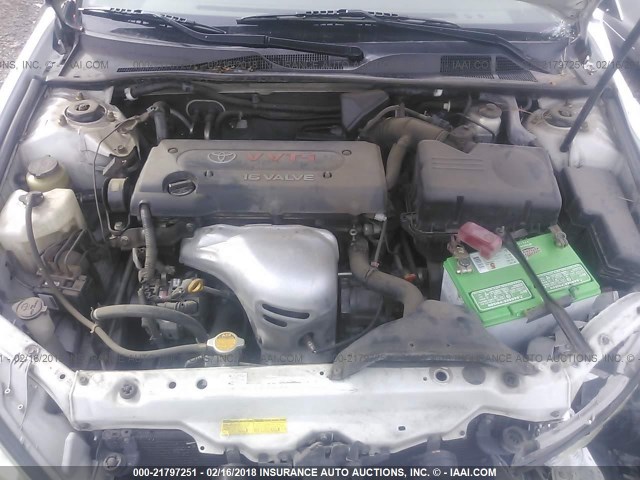 4T1BE30K25U556920 - 2005 TOYOTA CAMRY LE/XLE/SE თეთრი ფოტო 10
