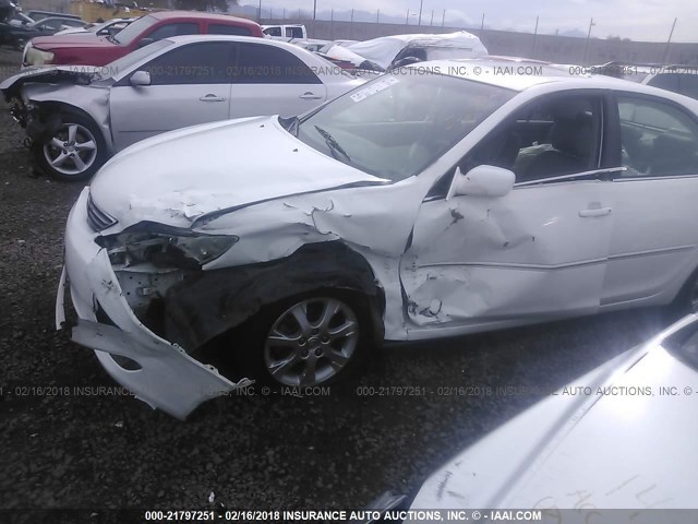 4T1BE30K25U556920 - 2005 TOYOTA CAMRY LE/XLE/SE თეთრი ფოტო 6