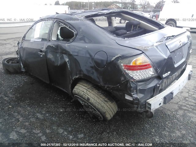 JTKDE167260117528 - 2006 TOYOTA SCION TC 灰色 照片 3