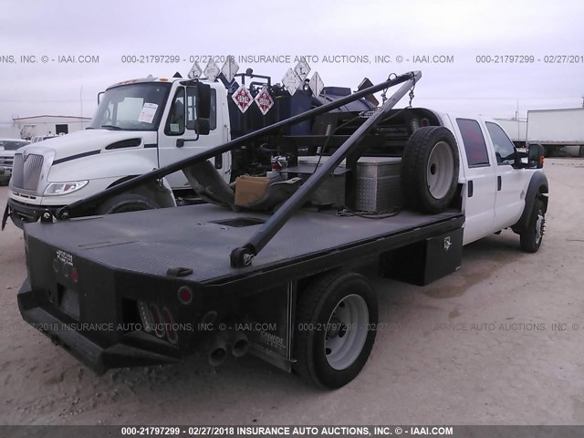 1FD0W5HT6GEA27416 - 2016 FORD F550 SUPER DUTY WHITE photo 4