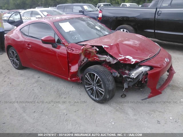 JF1ZNAA12G9700412 - 2016 TOYOTA SCION FR-S RED photo 1