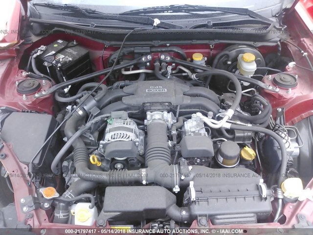 JF1ZNAA12G9700412 - 2016 TOYOTA SCION FR-S 红色 照片 10