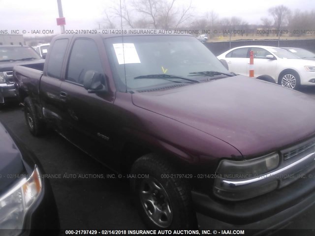 2GCEC19V321118083 - 2002 CHEVROLET SILVERADO C1500 MAROON photo 1