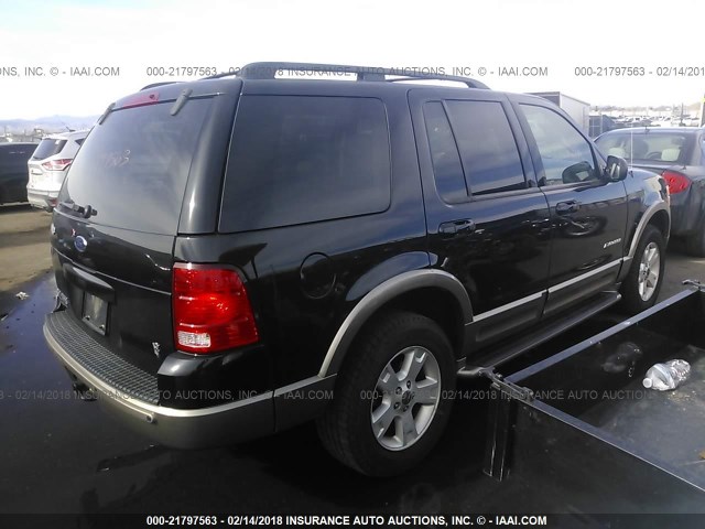 1FMZU74W64ZA28627 - 2004 FORD EXPLORER EDDIE BAUER BLACK photo 4