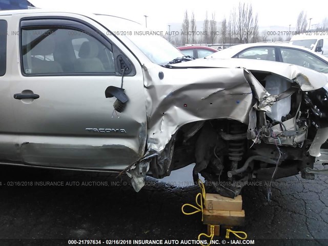 5TEUU42NX6Z293484 - 2006 TOYOTA TACOMA ACCESS CAB Қоңыр фото 6