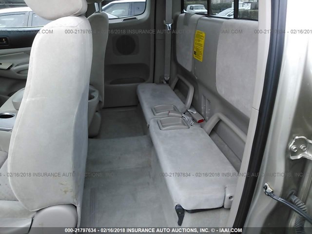 5TEUU42NX6Z293484 - 2006 TOYOTA TACOMA ACCESS CAB Қоңыр фото 8
