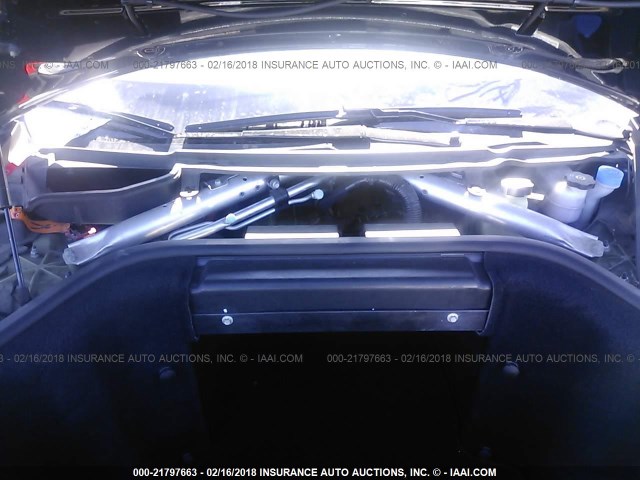 5YJSA1DGXDFP09013 - 2013 TESLA MODEL S BLACK photo 10