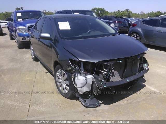 5YFBU4EE8DP117345 - 2013 TOYOTA COROLLA S/LE GRAY photo 1