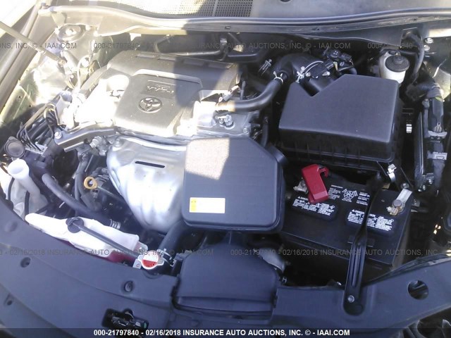 4T1BF1FK7GU147808 - 2016 TOYOTA CAMRY LE/XLE/SE/XSE Noir photo 10