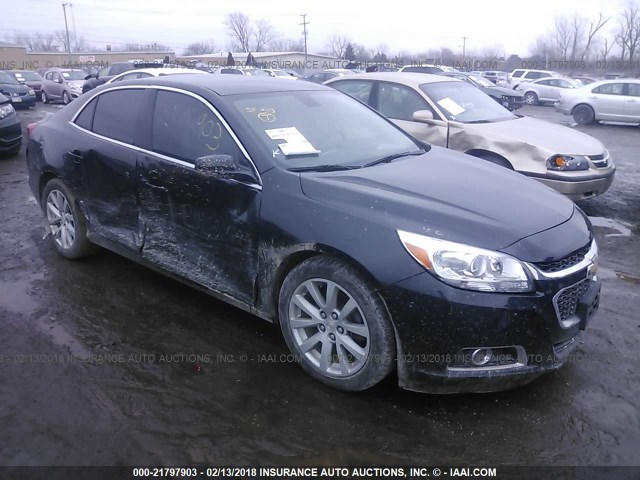 1G11E5SL4EF206364 - 2014 CHEVROLET MALIBU 2LT BLACK photo 1