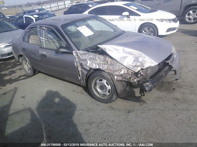 1NXBR12E5YZ326857 - 2000 TOYOTA COROLLA VE/CE/LE 银色 照片 1