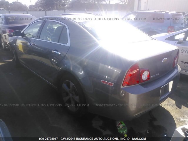 1G1ZC5EU8CF327392 - 2012 CHEVROLET MALIBU 1LT 锡色 照片 3