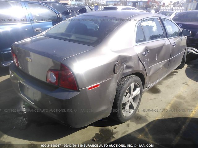 1G1ZC5EU8CF327392 - 2012 CHEVROLET MALIBU 1LT 锡色 照片 4