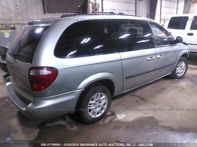 1D4GP44343B310038 - 2003 DODGE GRAND CARAVAN SPORT SILVER photo 4