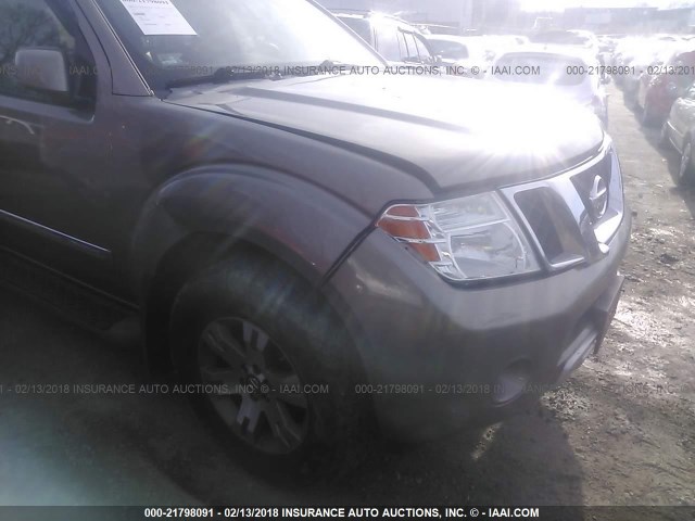 5N1AR18B18C637491 - 2008 NISSAN PATHFINDER S/LE/SE TAN photo 6