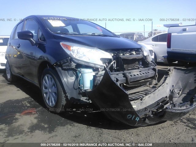 3N1CE2CPXFL385780 - 2015 NISSAN VERSA NOTE S/S PLUS/SV/SL/SR BLACK photo 6