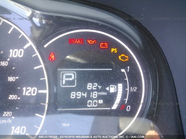 3N1CE2CPXFL385780 - 2015 NISSAN VERSA NOTE S/S PLUS/SV/SL/SR BLACK photo 7