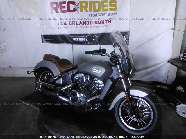 56KMSB007G3112062 - 2016 INDIAN MOTORCYCLE CO. SCOUT SILVER photo 1