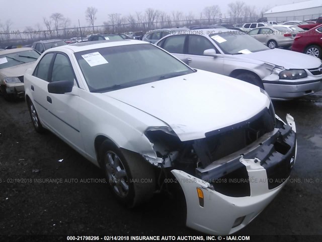 1G6DM577940123973 - 2004 CADILLAC CTS WHITE photo 1