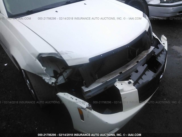 1G6DM577940123973 - 2004 CADILLAC CTS WHITE photo 6