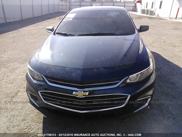 1G1ZB5ST8HF145536 - 2017 CHEVROLET MALIBU LS ლურჯი ფოტო 6