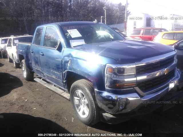 1GCVKREC8GZ196413 - 2016 CHEVROLET SILVERADO K1500 LT BLUE photo 1