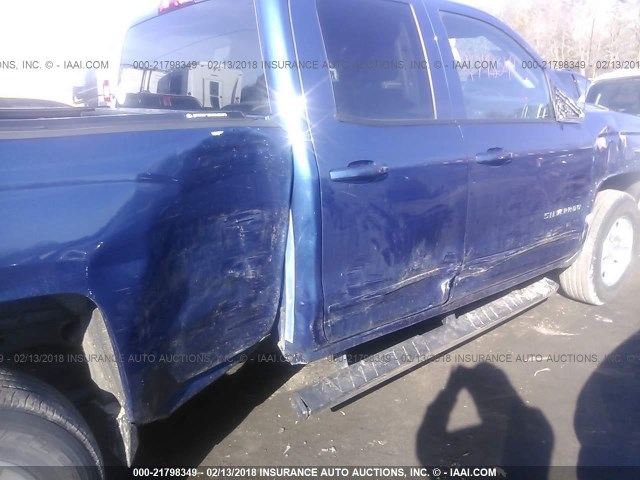 1GCVKREC8GZ196413 - 2016 CHEVROLET SILVERADO K1500 LT BLUE photo 6