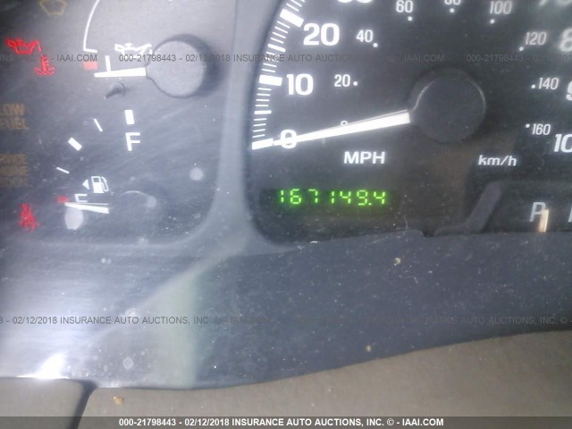 5LMFU28A4YLJ24573 - 2000 LINCOLN NAVIGATOR Қызыл фото 7