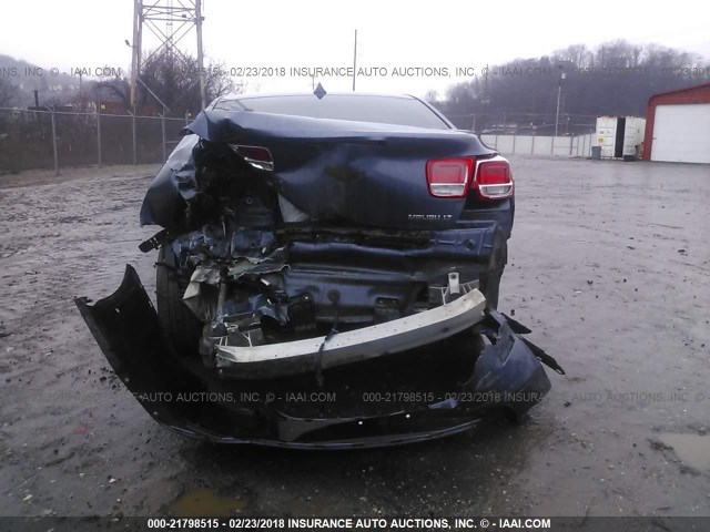 1G11C5SL0EF218288 - 2014 CHEVROLET MALIBU 1LT BLUE photo 6