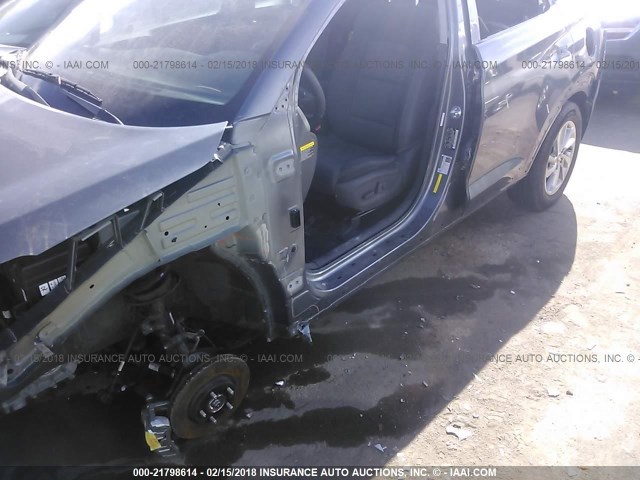 KM8J3CA40HU496559 - 2017 HYUNDAI TUCSON LIMITED/SPORT AND ECO/SE GRAY photo 6