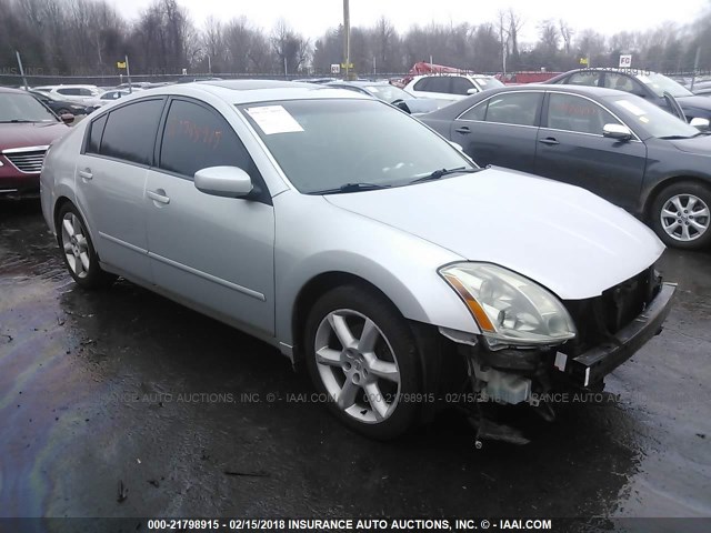 1N4BA41E14C865495 - 2004 NISSAN MAXIMA SE/SL GRAY photo 1