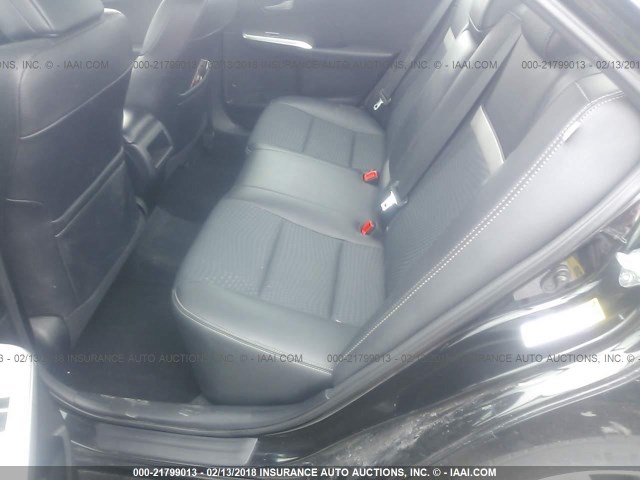 4T1BF1FK8CU122989 - 2012 TOYOTA CAMRY SE/LE/XLE BLACK photo 8