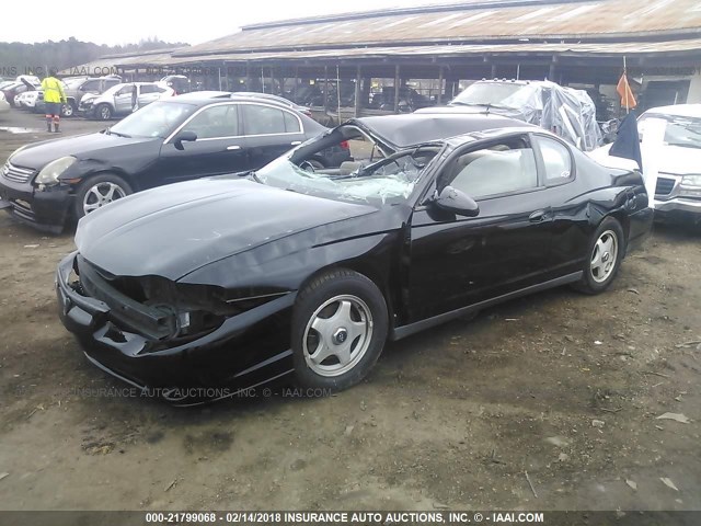2G1WW12E059296246 - 2005 CHEVROLET MONTE CARLO LS 黑色 照片 2