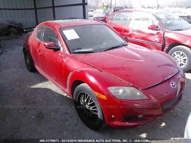 JM1FE173X40103580 - 2004 MAZDA RX8 RED photo 1