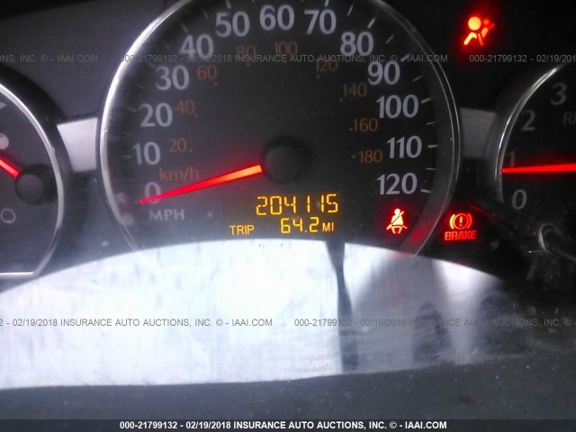 1G8AZ52F05Z151989 - 2005 SATURN ION LEVEL 2 BLUE photo 7