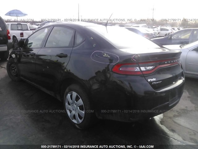 1C3CDFAA3DD241601 - 2013 DODGE DART SE/AERO BLACK photo 3